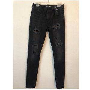 Distressed skinny jeans - 8L